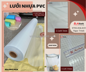 Giải pháp xanh với lưới nhựa pvc – bền vững & thẩm mỹ