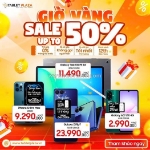 Giờ vàng – sale cực sốc up to 50% 🔥