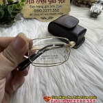 Gọng kính gấp gọn titan đẹp kèm bao đựng thay mắt cận lão