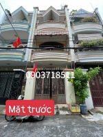 Hiếm nhà 3 tầng 2 mặt tiền kinh doanh giáp lê văn quới, 52m2 (4x13) 3 tầng