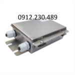 Hộp cộng loadcell số digital junction box aj-4pd thân vỏ, ốc vật liệu inox 304