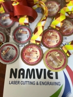 Huy chương in uv theo yêu  cầu tại nam việt 0982496144