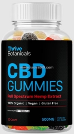 Is thrive botanicals cbd gummies safe protected to utilize