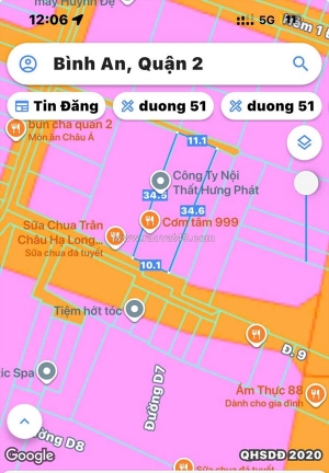 Kẹt tiền bán lô đất 2 mặt tiền trước đườgn số 9,  sau là hẽm , khu apak , q2