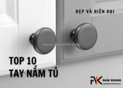 Khám phá 10+ mẫu tay nắm tủ đẹp, tối giản 2025