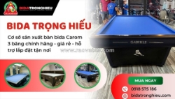 Khi đam mê gặp chất lượng – bàn bida 3 băng tại trọng hiếu