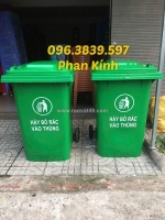 Kho bán sỉ thùng rác 360 lit, bền đẹp