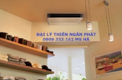 Lắp máy lạnh áp trần daikin 2 ngựa cho khách sạn