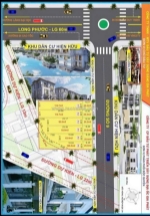 Lô đất mặt tiền đường 9 long phước dt 1m giá đầu tư