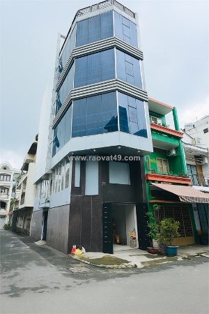 Lô góc, khu vip lạc long quân, tân bình – 4.1x14m 6 tầng dt 40tr/th – chỉ 10.95