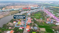 Lô góc sông he riverside – gần vinhomes dương kinh, giá chỉ 1,2xx tỷ  zalo 0567