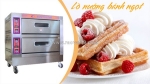 Lò nướng bánh 2 tầng 4 khay - nướng bánh chuyên nghiệp