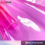 Màng pvc dẻo màu hồng - nổi bật, ngọt ngào, tinh tế