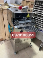 Máy buộc đầu túi thực phẩm, máy buộc túi bánh mỳ ngọt bánh sanwich có xếp hình, máy buộc túi