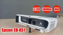 Máy chiếu epson eb-x51 – sáng rõ, bền bỉ, đa năng!