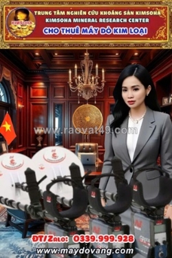 Máy dò kim loại siêu nhạy