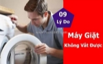 Máy giặt không vắt được - dấu hiệu hư hỏng và hướng xử lý nhanh chóng