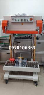 Máy hàn túi bằng khí nén, máy hàn túi thức ăn tôm cá 25kg, máy ép bao bì bằng khí nén