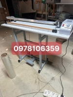Máy hàn túi màng co cắt đứt, máy ép bao nilong thủ công, máy ép bao bì dập cha