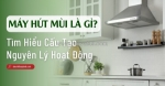 Máy hút mùi là gì? cấu tạo và nguyên lý hoạt động