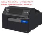 Máy in mã vạch màu epson cw-c6050a – in nhãn chuyên nghiệp, sắc nét, nhanh chóng