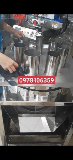 Máy thái lát khoai tây chiên làm snack, máy thái lát khoai lang tròn, máy thái lát củ sen