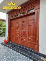 Nâng tầm không gian sống với cửa thép vân gỗ cao cấp