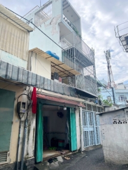 Nhà 2 tầng (4*m) hxh đỗ cửa sát đường tạ quang bửu p4q8. giá: 7.6 tỷ