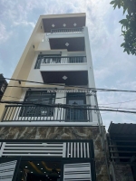 Nhà 4 tầng (4x17) mt hẻm nhựa 8m thông lê văn khương, hiệp thành, q12