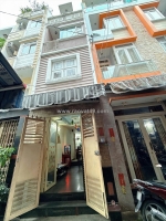 Nhà 4 tầng hẻm thông đường hưng phú p.chánh hưng (p10q8)