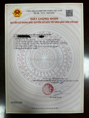 Nhà cần bán gấp! vị trí: 73 đường 15, ấp tân tiến xã tân thông hội, huyện củ chi