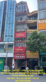 Nhà đẹp - giá tốt - chính chủ bán nhà mặt tiền đẹp tại 436 quang trung, la khê,