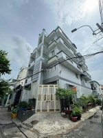 Nhà mặt tiền khu cư xá phú lâm a gần hậu giang nguyễn văn luông quận 6 , 4 xm