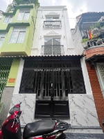 Nhà mới 4 tầng hẻm thông đường hưng phú p9 q8. giá 4.99 tỷ tl