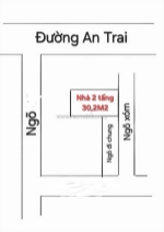 Nhỉnh 4 tỷ, có nhà 2.5 tầng ở vân canh, gần chợ vân canh, giáp đường