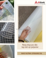 Pvc kẹp lưới sợi polyester bán ở đâu giá sỉ