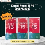 Redmi 15 4g (6/128gb) chỉ 4.490.000đ - tablet plaza mua rẻ