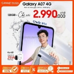 Samsung a07 lte hàng new giá chỉ 2990