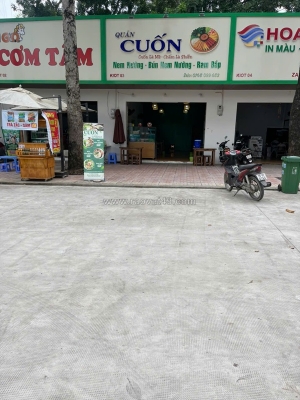 Sang gấp quán ăn trong trường đại học nông lâm vào là kinh doanh ngay