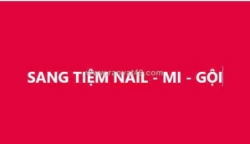 Sang tiệm nail . mi . gội tại luỹ bán bích, tân phú