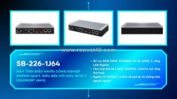Sb-226-1j64 máy tính công nghiệp không quạt với intel celeron j6412 processor