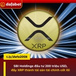 Sbi holdings đầu tư 200 triệu usd, đẩy xrp thành tài sản tài chính cốt lõi