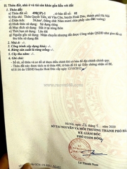 Sở hữu ngay lô đất đẹp - giá tốt - vị trí đắc địa tại thôn quyết tiến 3, xã vân