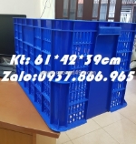 Sóng nhựa hở- sọt nhựa đựng rau củ, sọt nhựa dùng trong nhà máy, sọt nhưa