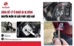 Sửa ổ khóa xe bị cứng – khắc phục nhanh, tận nơi tại nha trang