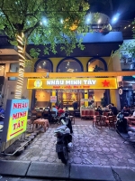 Tây hồ, hà nội - chính chủ sang nhượng quán nhậu minh tây – chỉ 580 triệu