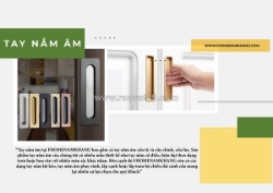 Tay nắm âm tủ - vì sao đây là lựa chọn số 1 của kiến trúc sư