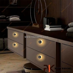 Tay nắm tủ đèn led - điểm chạm sáng cho nội thất hiện đại