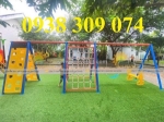 Thang leo vận động trẻ em, thang leo xà đu mầm non