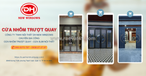 Thi công báo giá cửa nhôm trượt quay tại tphcm